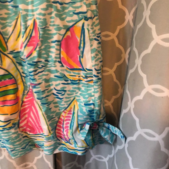 Lilly Pulitzer Gotta Regatta grail Delia 12 Rare!! - Picture 6 of 7